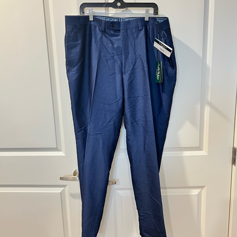Ralph Lauren Emory Men's Classic Blue Dress Pants